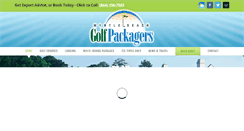 Desktop Screenshot of myrtlebeachgolfpackagers.com
